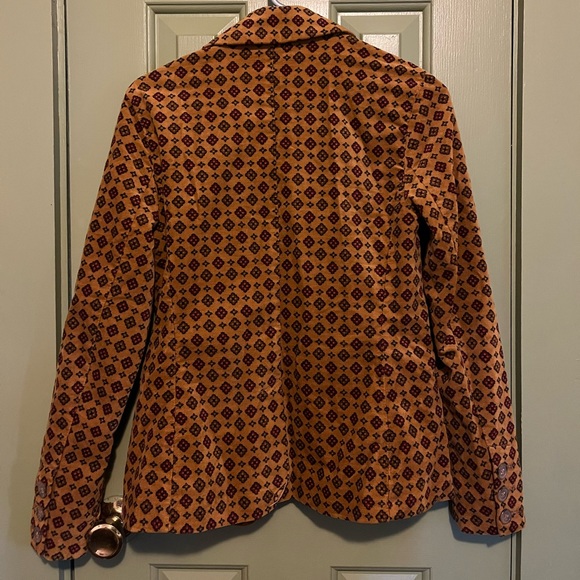 FREE PEOPLE Printed Corduroy Blazer - Picture 2 of 4
